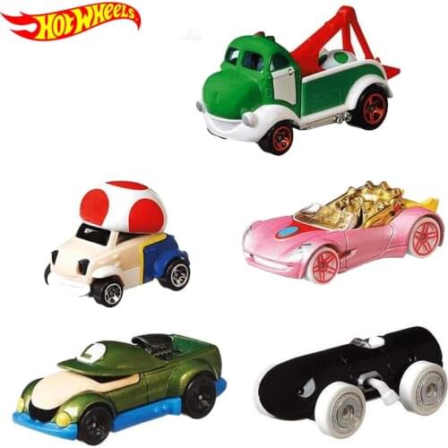 Original Hot Wheels Sports Car Toy Diecast Tractor Jeep Kid Toys for Children Cartoon Mini 1:64 Hotwheels Boys Vehicle Car Model