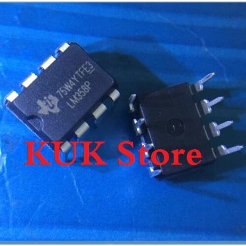 Real 100% Original NEW LM358P DIP8 10PCS/LOT