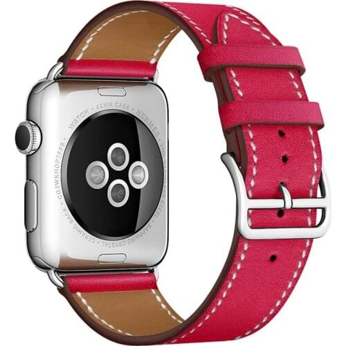 Genuine leather watchbands for i watch multi colour choices brand designed bd1