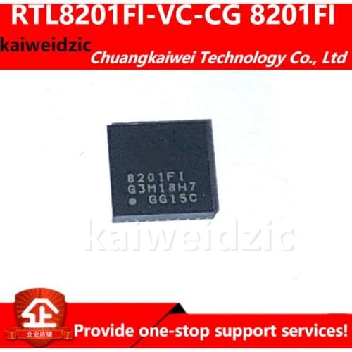 RTL8201FI-VC-CG RTL8201FI Silk screen printing 8201FI Network card chip / Ethernet controller chip / network interface adapter