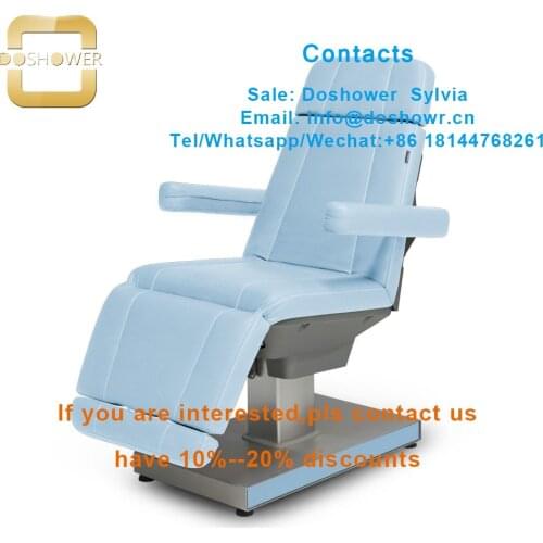 Salon aesthetic furniture facials with bed cover disposable tattoo for massage beds facial blue