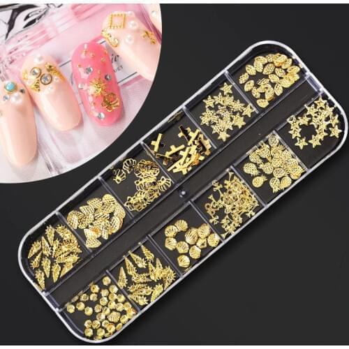 1.5mm Rhinestones Nail Decoration Round Colorful Glitters With Hard Case DIY Nail Art Decorations nails decoraciones