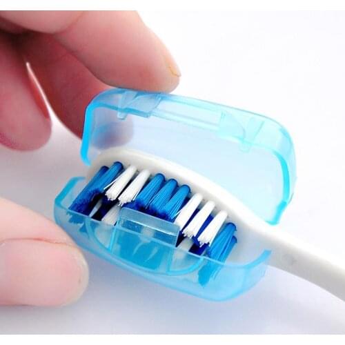 1pc Portable Travel Toothbrush Head Cover Case Protective Caps Health Germproof Brush Case Protect Hike Brush Cleaner