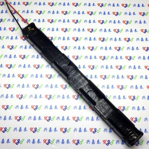 10pcs Section 5, section 3, with a long strip battery box, five battery box, AA 3 position battery box, series 4.5V