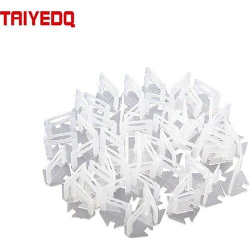 500PCS 1.5/2.2.5/3mm PP Tile Leveling System Use For Tile Leveling System For Tile Laying Construction Tools