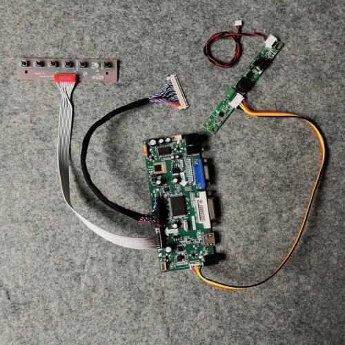 60Hz 30-Pin LVDS M.NT68676 DIY kit 1920*1080 VGA+DVI monitor drive board Fit G156HAN02/T215HVN01/T215HVN05/M250HTN01 matrix