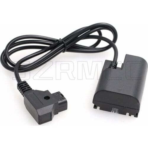 D-tap to New DR E6(LP E6) Dummy Battery for Canon 60D 70D 80D Camera and SmallHD 501 502 702 Monitor