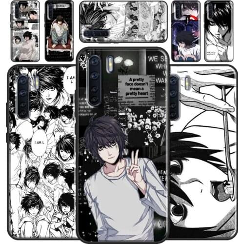 DEATH NOTE L Lawliet Phone Case For OPPO A53 2020 A5 A9 A31 A52 A72 A92 A83 A91 A93 A1K A15 A3S A5S F5 F7 Cover