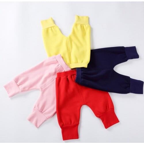 Baby pants children warm leggings kids pants baby boys girls pants fleece kids clothes knicker bocker children clothing