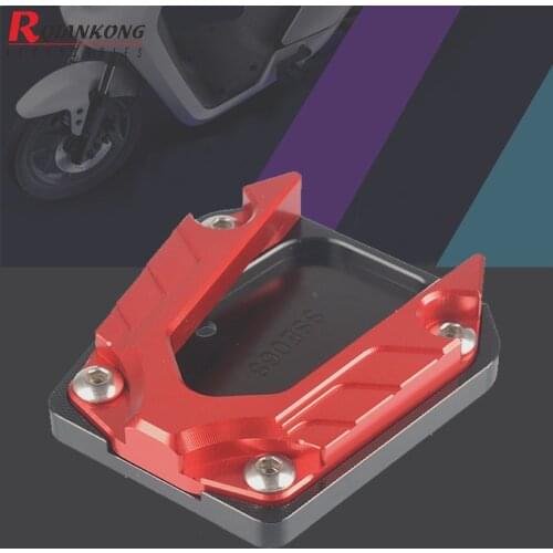 For NIU N1S U1 U+B US N-GT U1c NQi Uqi+ MQis Scooter Bike Side Stand Extension Pad Plate Motorcycle Kickstand Enlarger Support