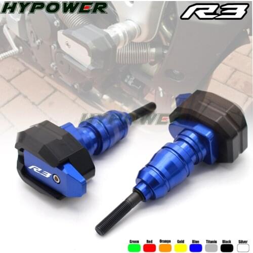 For YAMAHA YZF-R3 YZFR3 YZF R3 2015-2019 high quality Motorcycle CNC Crash Pad Frame Slider Falling Protection