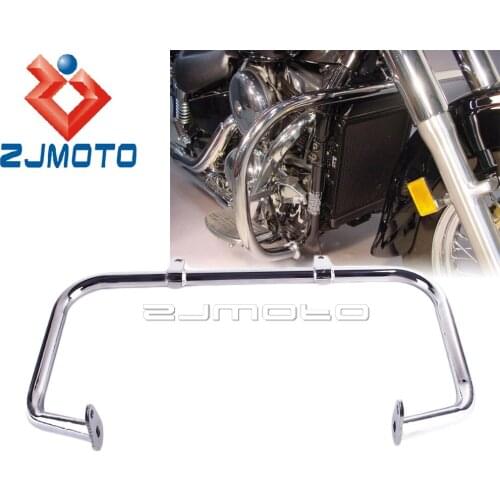 Chrome 1 1/4'' Metal Motorcycle Bumper Engine Guard Crash Bars For Kawasaki VN1500 1996-2008 2007 2006 2005 Front Frame Guard