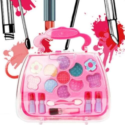 Girl Toy Set Box Princess Fantasy Makeup Girl Hand Box Play House Toy Lipstick Eyeshadow