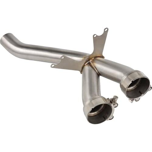NICECNC For BMW S1000RR Mid Pipe Decat Eliminator Race Exhaust S 1000R 1000 R Motorcycle Stainless Steel Exhaust Hot sale