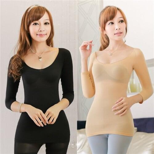 New 2019 spring autumn women period thin supporting breast shape Package buttocks loins wide straps seamless toning vest