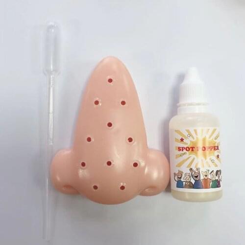 Creative Novelty Squeeze Acne Funny Pimple Remover Toy Stress Relief Anxiety Mood Decompression Stop Picking Your Face Toy Gift