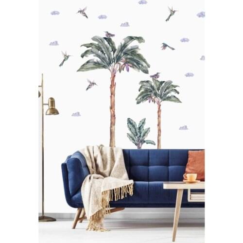 Big size Palmiyeler Wall Adhesive Home Decor Folio Accessory Self-Adhesive Pvc Wallpaper Elegant Design Trend Elegant Pleasant