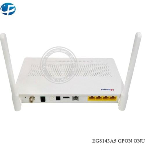 Original Hua Wei EG8143A5 GPON ONU ONT Optical Fiber 1GE+3FE+2.4WIFI+CATV Apply To FTTH Modes Terminal English Version