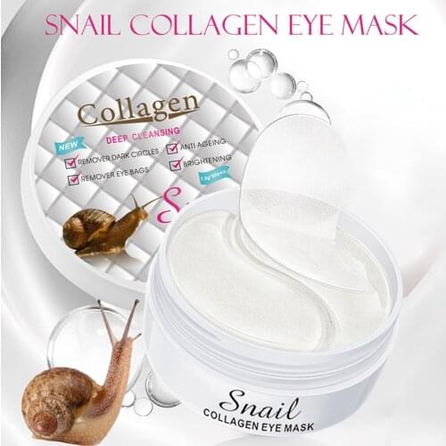 2019 60pcs/set Under Eye Patch Collagen Under Eye Mask Soothes Removes Dark Circles Moisturizes