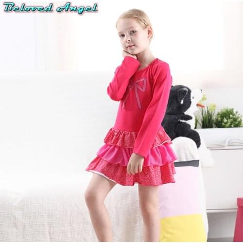 Girls Dresses Baby Girls Clothes Kids Vestdios Children Costume Kids Dress Long Sleeve Autumn Princess Dress for Party Wedding