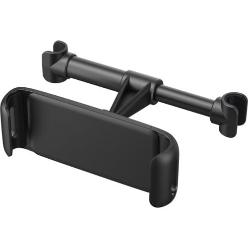 Headrest Car Stand Mount Bracket Adjustable Holder for Phone Console Smart Phone and Tablet Tablet Headrest Cradle