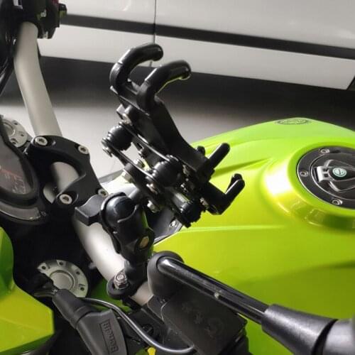 Motorcycle Knight Mobile Phone Bracket Shockproof Protection Shock Absorption Navigation for Enxing