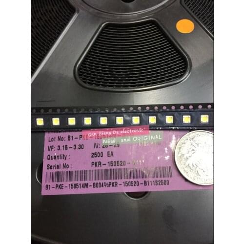 5000pcs LUMENS LED Backlight 1W 3V 3535 3537 Cool white LCD Backlight for TV TV Application A129CECEBP18A-2092