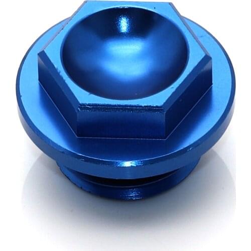 Motorcycle Billet Anodized Oil Filler Cap Plug For Yamaha YZ 80 85 125 250 WR250F WR450F YF450F YZ250F WR250R/X YFZ450