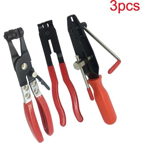 3Pcs CV Joint Boot Clamp Pliers Car Banding Hand Tool Kit Set For Use MultiFunctional With Coolant Hose Fuel Clamps Tools