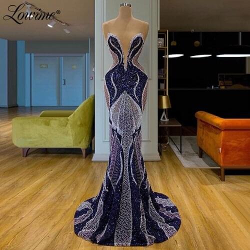 Mermaid Party Dress 2020 New Arrival Saudi Arabia Long Prom Dresses Vestidos Sweetheart Dubai Kaftans Evening Gowns