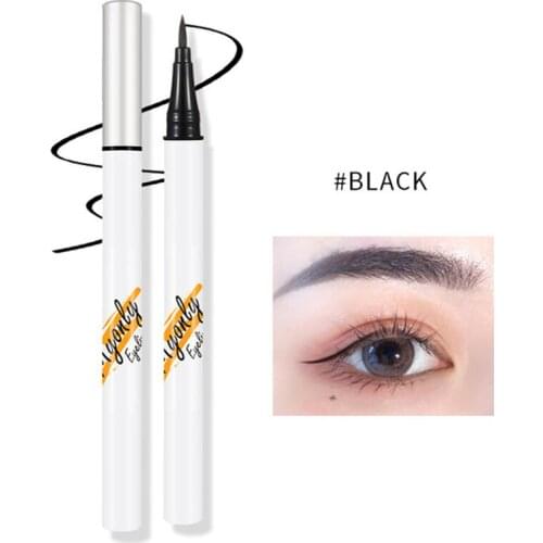 Liquid Eye Liner Waterproof Sweat Resistan Eye Liner Pencil Makeup Tool For Profession Beginning People Liquid Eye Liner Pencil