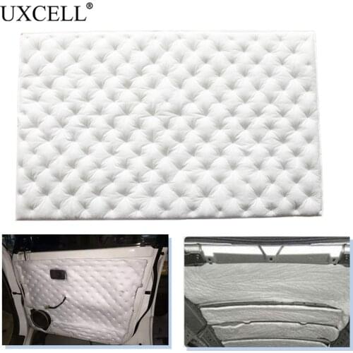 UXCELL 80cm/31.5"* 50cm/20" 4.3sq.ft Cotton Sound Deadener Insulation Mat Noise Heat Shield Insulation Automotive Deadening Foam