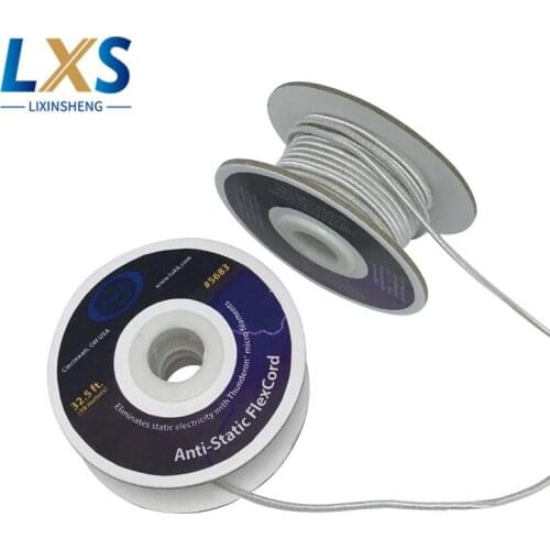 10m/roll with an elastic 100% USA Original TAKK Antistatic Rope/ Static cord For Paper Industry