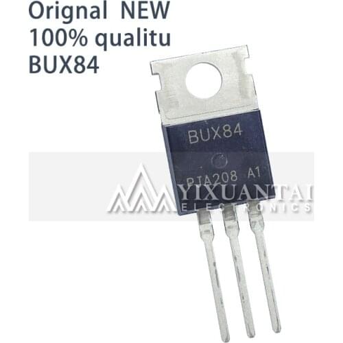 10pcs/lot 100% NEW origina BUX84 400V 2A TO220 Triode Transistor TO-220