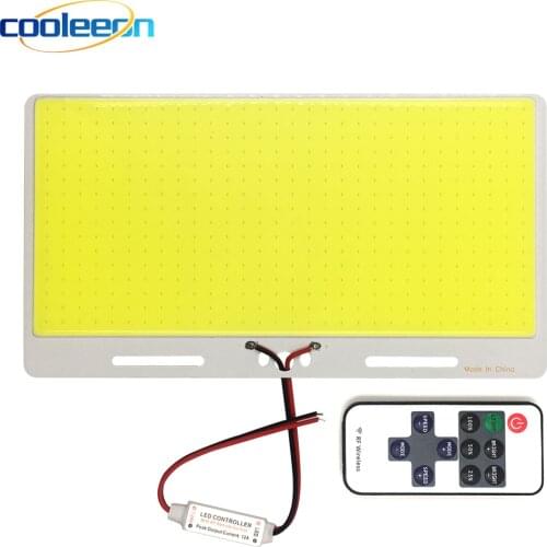 220*120MM 12V 200W LED Panel Light COB Lamp with Dimmer Controller Cool White Color DC12V for Auto Car Lamp Outdoor Lighting