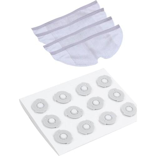 4Pcs Washable Mop Cloth Vacuum Cleaner Pads for Roborock Mopping Cloths & 24 Pcs for Roborock Water Tank Filter for Xiaomi Gener