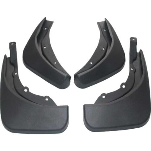 4pcs Premium Auto Front&Rear Heavy Duty Molded Flares Splash Mud Flaps Guards Fenders For Volvo S90 2017-2019