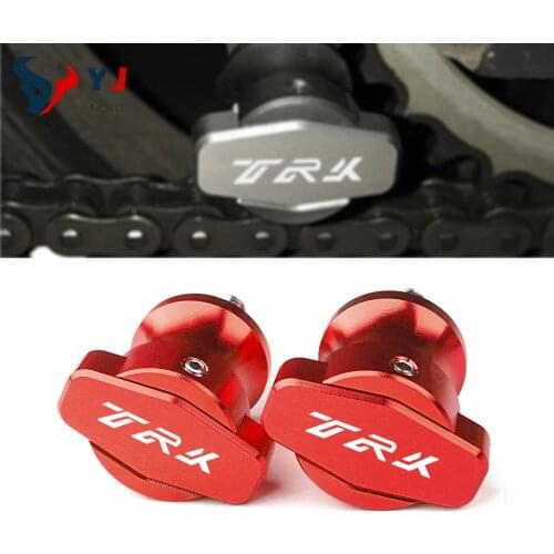 6M With Logo TRK For Benelli TRK 502 502X 251 TRK502 TRK502X TRK251 Motorcycle Accessories Swingarm Spools Stand Slider Screws