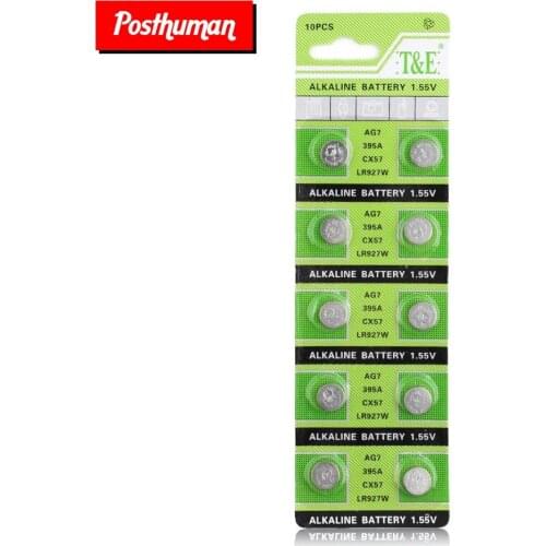 2021 YCDC 1.5V Watch Battery Button 395 SR927SW 399 SR927W LR927 LR927W SP395 SR927 610 AG7 Coin Cell 10pcs