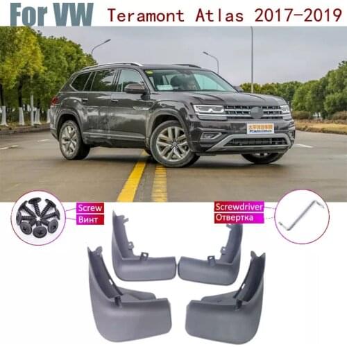 Fender Mudguard Mud Flaps Guard Splash Flap Mudguards Car Accessories Mudflap For Volkswagen VW Teramont Atlas 2019 2018 2017