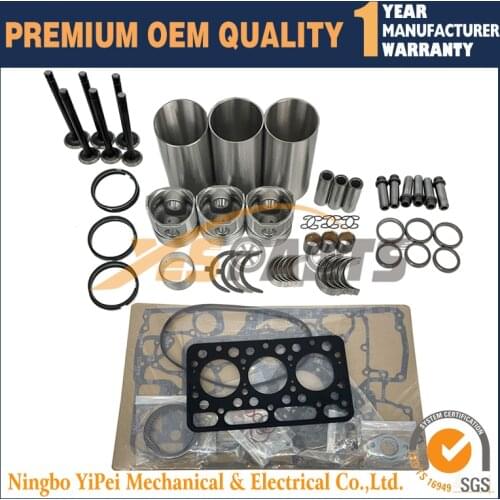 D1101 Overhaul Rebuild kit For Kubota Engine L245 L2201 Tractor Repair Parts