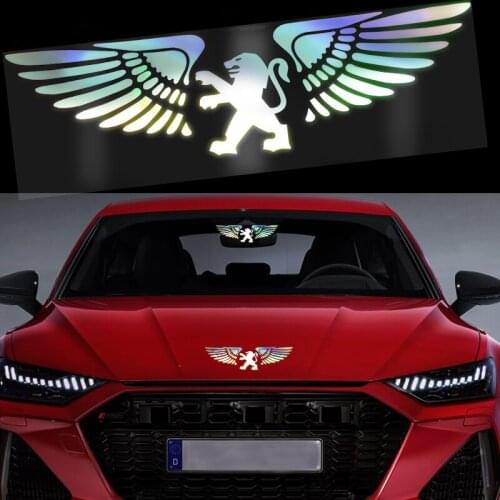 1pcs Car Emblem Stickers Car Decoration Decal for Peugeots 206 307 301 207 407 3008 308 406 107 108 208 408 508 607 807 2008