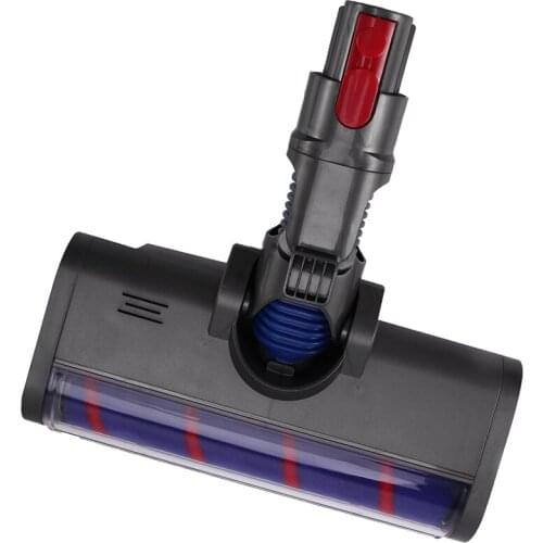 Absolute Fluffy Soft Roller Head Quick Release Electric Floor Head for Dyson V7 V8 V10 V11 Vacuum Cleaner Repair Parts