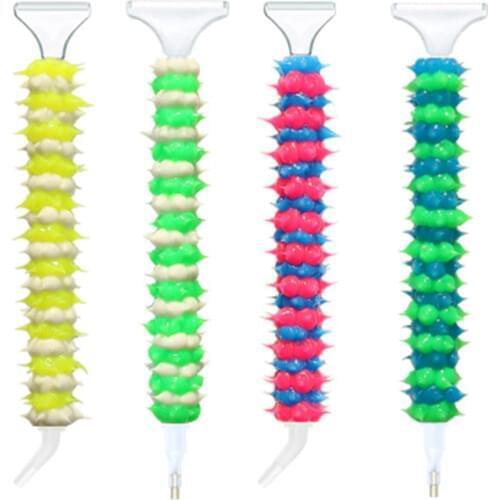 HUACAN New Arrivals 5D DIY 1PC Diamond Painting Point Drill Pen Set Tools Kits For Diamond Embroidery Accessories Random Color