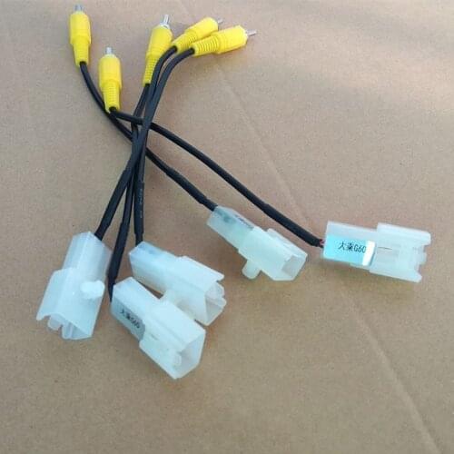 1pc Car Video Input Rear View Camera Adapter Cable for Dorcen G60 2019
