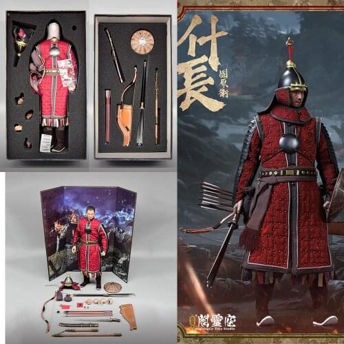 KLG-R024 For Collection 1/6 Scale 12'' Male Solider Ancient Chinese Soldier Guyuan Garrison Action Figure Model for Fans Gifts