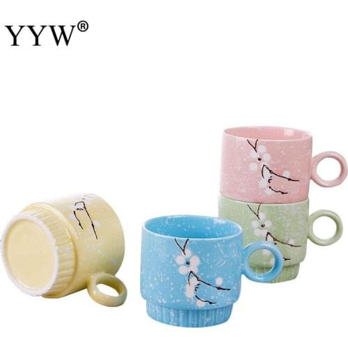 Coffee Mug With Spoon Large Capacity Ceramics Water Mugs Coffee Cups Creative Water Cup Caneca Tazas Gift Drinkware Accessories