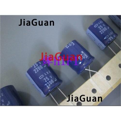 20pcs NEW NIPPON LXZ 25V2200UF 18x20MM electrolytic capacitor NCC 2200UF 25V lxz CHEMI-CON 2200uF/25v Ultra Low Impedance