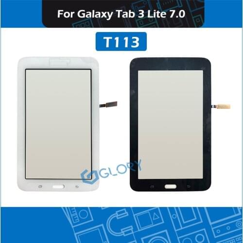 New T113 Touch Screen panel for Samsung Galaxy Tab 3 Lite 7.0 SM-T113 LCD Display Touchscreen Glass Replacement