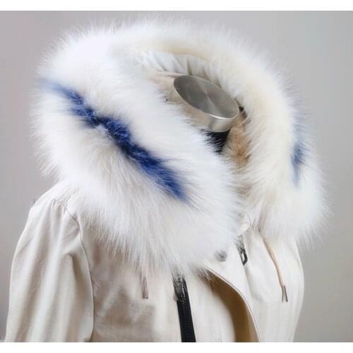 Faux Fur Scarf For Women Winter Warm Hood Fur Decor Shawl Soft Pom Pom New Gashion Striped Coat Fake Fur Collar Accessories